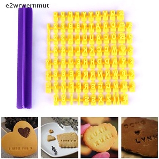 * e2wrwernmut* alfabeto letra número galleta cortador de galletas sello de prensa en relieve molde para tartas venta caliente