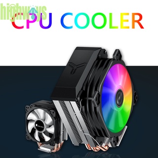 Jonsbo CR1300 3 tubos de calor torre RGB 9 cm 4 pines PC PC enfriamiento ventilador CPU