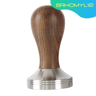 Brhomyl2 herramienta De presión De Café De acero inoxidable con mango De madera