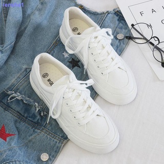 2021 nuevos zapatos blancos Básicos Primavera salvaje para mujer versión Coreana zapatos blancos casual Hong Kong zapatos De mesa Estilo