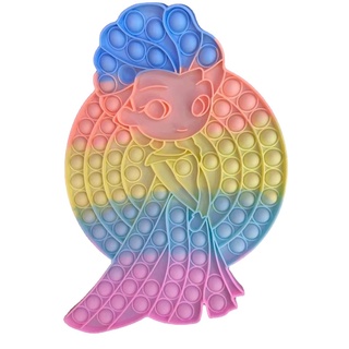 Gobang Rainbow Christmas Maca pioneer descompresión puzzle juguete push pop it fidget
