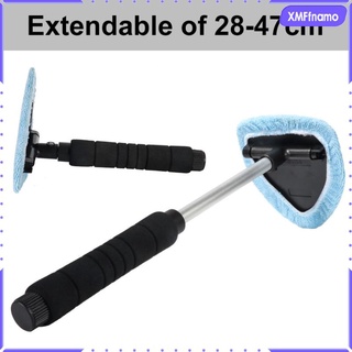 \\\\Microfiber Windscreen Car Glass Cleaner Demister with Detachable Handle 28-47cm