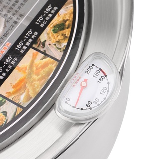 Olla De sartén con forma japonesa Tempura Fryer Pan control De Temperatura friedrón olla De pollo herramientas De cocina (4)