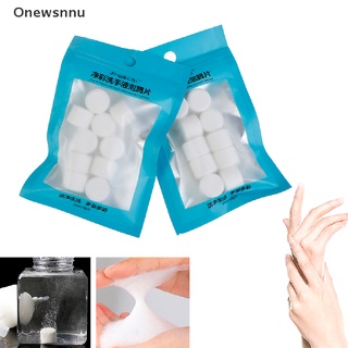 onewsnnu 20pcs espuma desinfectante de manos instantáneo antibacteriano tabletas efervescentes lavado de manos *venta caliente