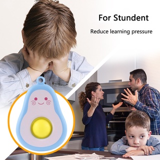 Cute Avocado Decompression Toy Squeeze Relief Stress Decompression Sensory Educational Toys BI (6)