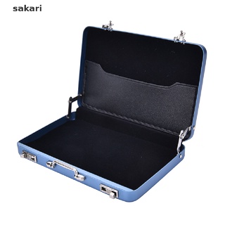 [sakari] mini lindo maletín con contraseña para tarjetas de visita, funda para tarjetas bancarias, [sakari] (5)