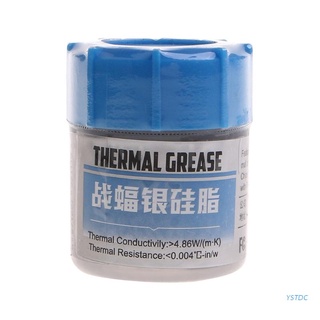 ystdc 25g gris nano thermagic cubierta plata conductividad térmica pasta de grasa silicona disipador de calor compuesto 4.8w/m-k para cpu