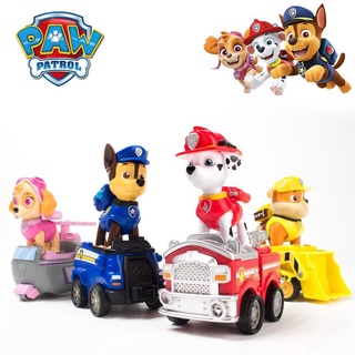 paw patrol perros coches juguetes conjunto con función de retroceso vehículo conjunto de juguete regalo para niños (1)