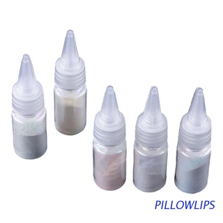 pillowlips 5 colores de grado cosmético perlado natural mica polvo mineral epoxi resina tinte perla pigmento