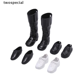 [twospecial] 4 pares de zapatillas de deporte zapatos botas accesorios para novio ken juguetes niños regalos [twospecial]