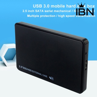 ibn USB 3.0/2.0 2.5 pulgadas SATA externo HDD SSD móvil disco duro caso caja para PC (5)