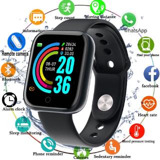 Reloj inteligente Y68 D20 con Bluetooth USB con Monitor cardiaco Smartwatch (1)