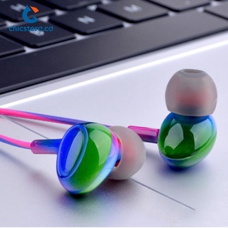 3.5mm moda gradiente sinfonía in-ear auriculares con cable super bass auriculares para iphone xiaomi huawei