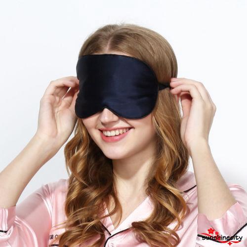 mch-100% seda pura suave para dormir máscara de ojos luces de ojos fuera viaje relax (2)