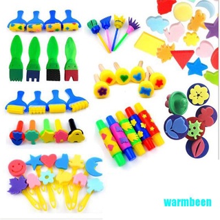 Warmbeen esponja pincel de pintura para niños/pintura DIY Graffiti/juguetes de dibujo