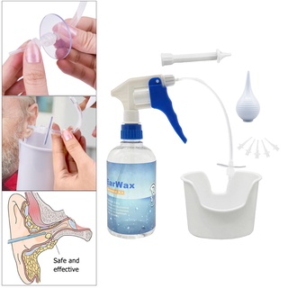 kit de eliminación de cera para orejas, cera, limpiador, herramienta eficaz (8)