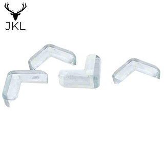 4 piezas de seguridad transparente de plástico suave mesa escritorio esquina protector protector