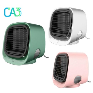 Ventiladores aire acondicionado multifunción humidificador purificador (verde)