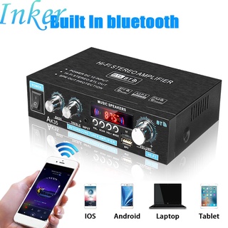 Ak35 800W hogar amplificadores digitales Audio 110-240V Bass Audio potencia bluetooth amplificador Hifi FM USB Auto música Subwoofer altavoces
