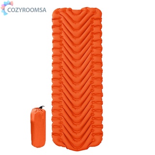 Cozyroomsa - cojín para dormir al aire libre, para acampar, inflable, para viaje, plegable