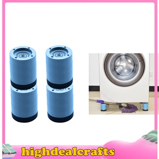 [Hothome] 4 almohadillas duraderas para lavadora y secadora, almohadillas antivibración, lavadora para nevera, lavadora y secadora, almohadillas para lavar