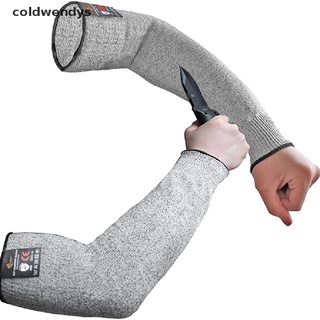 [coldwendys] 1pc nivel 5 hppe resistente al corte anti-punción protección de trabajo brazo funda cubierta