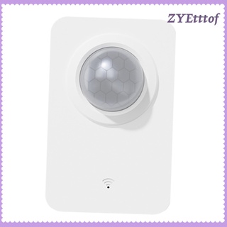 detector de sensor pir inalámbrico 2.4g wifi movimiento de movimiento para tuya asistente del hogar/vida inteligente/ app/seguridad para el hogar/alarma antirrobo /casa inteligente