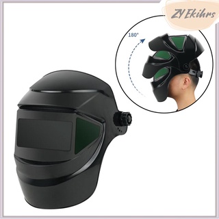 cascos de soldadura de color verdadero para máscara, visera, rectificado de potencia, (1)