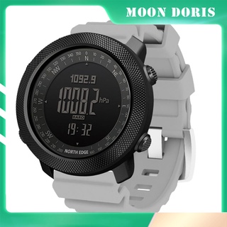 Reloj Digital deportivo De 50m impermeable con alarma/podómetro/cambio/Temperatura con luz De fondo