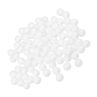 100x blanco 25mm modelado artesanía espuma espuma bolas esferas decoración diy