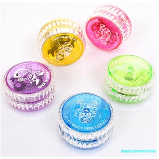 [C] bola de Yoyo de alta velocidad luminosa Led intermitente Yoyo juguetes para niños fiesta entretenimiento