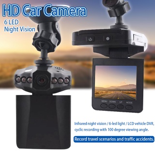 6 LED HD Car Camera DVR Video Recorder Night Vision Cyclic Recording TFT Screen (1)