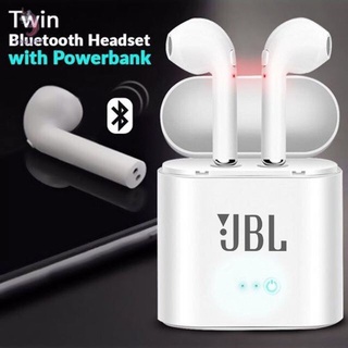 Audífonos inalámbricos jbl i7s TWS Bluetooth 5.0 Airpods Estéreo con Pod cargador/para iPhone/Android