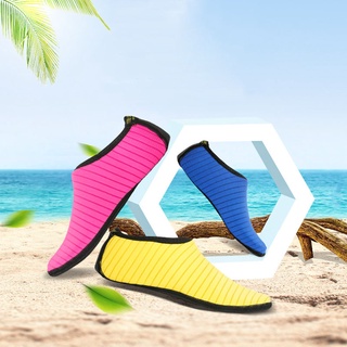 hombres mujeres zapatos de agua deportes aqua descalzo de secado rápido transpirable para navegar playa (6)