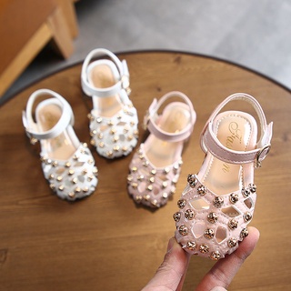 2021 verano niñas Baotou remache princesa zapatos niños antideslizante sandalia2021 [wewou.my10.31]