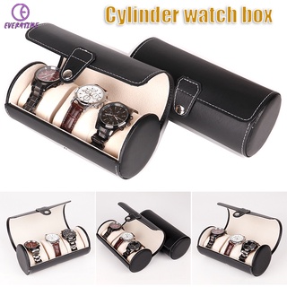 Multifunctional Watch Roll Travel Case Leather Watch Roll Box Watch Roll Organizer for Men Women