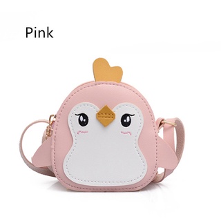 los niños de la moda pingüino forma bolso de hombro niñas lindo animal pequeño bolso de mensajero (6)