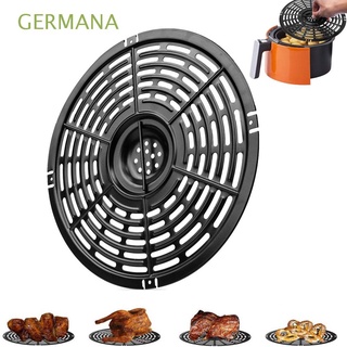 GERMANA Replacement Grill Pan Dishwasher Safe Cooking Divider Fry Pan Fit all Airfryer Air Fryer Basket Air fryer accessories Non-Stick Crisper Plate