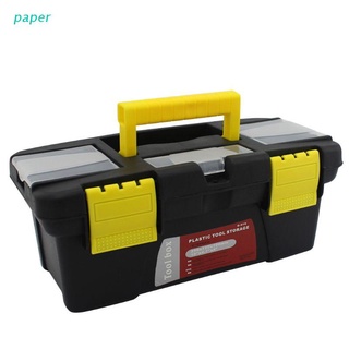 papel 1pc portátil hardware caja de almacenamiento de reparación caja de herramientas caso multifunción hogar caja de herramientas