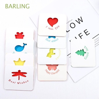barling business activity creative notecards con sobres y pegatinas tarjeta de felicitación lindo tarjeta de agradecimiento tarjeta de deseo estilo coreano hueco