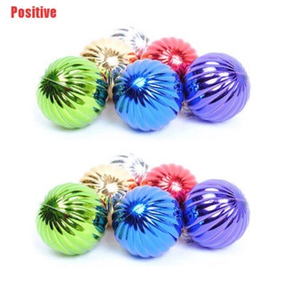 [positivo] 12 bolas de navidad/bolas de navidad/decoraciones de árbol de navidad/decoración de adornos colgantes