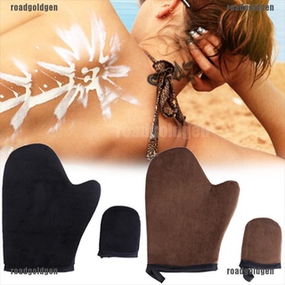 roco 2 guantes reutilizables aplicadores de bronceado crema loción mousse guantes de limpieza corporal 210903