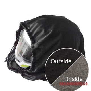 temporada 47x42cm cordón agua cordón bolsillo motocicleta casco tapa proteger bolsa