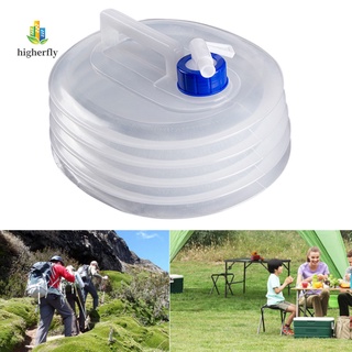 Cubo De Agua Al Aire Libre Camping Plegable Supervivencia Botella Aplicable Contenedor