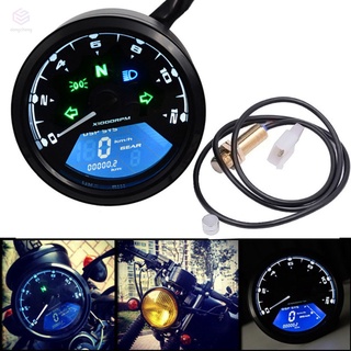 velocímetro digital lcd para motocicleta/odómetro universal/tacometro retroiluminado de motocicleta mph (1)
