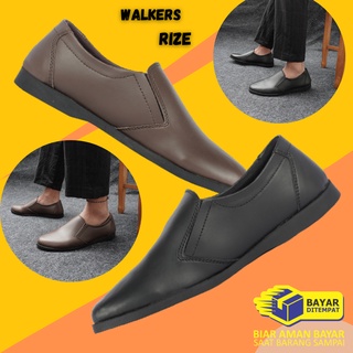 Los últimos mocasines formales de los hombres zapatos antideslizantes caminantes Rize Slop