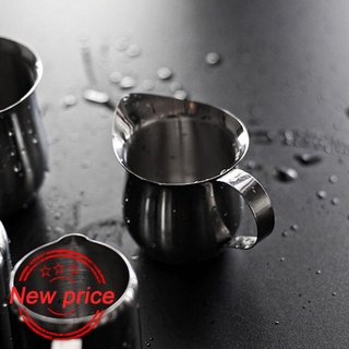 taza de leche de acero inoxidable jarra de leche espresso taza de café azúcar agua leche taza o8o9