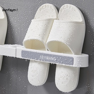 Sunfa - soporte para zapatos antienvejecimiento, fácil de instalar, zapatillas, estante, sin caídas, para dormitorio (3)
