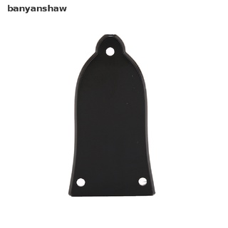 banyanshaw 3 agujeros en forma de campana de plástico estilo campana guitarra eléctrica truss varilla cubierta co