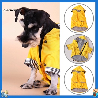 Bl abrigo/polvo De lluvia Para mascotas/cachorros a prueba De viento Para perros pequeños medio Large